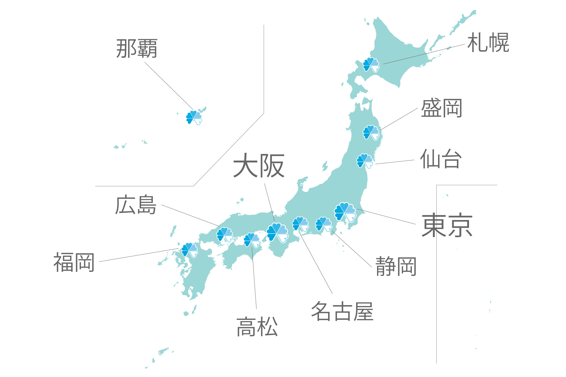 実技教習は全国の主要都市で開催中